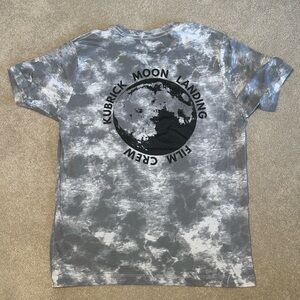 Kubrick Moon Landing tie-dye t-shirt